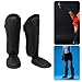 SYJHHWGS Martial Art Shin Guards Leg Foot Guards Protective Pad Professional Taekwondo Gear for Kickboxing Training Sparring