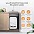Antuony 110V Tankless Electric Water Heater,4500W Under Sink On Demand Instant Hot Water Heater,LCD Touch Screen tankless Water Heater (4500 W, White)
