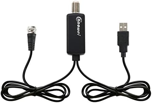 Chaowei High Gain TV Antenna Amplifier Signal Booster for HD TV Antenna with USB Power Supply, Boost Any Passive Antenna up to 50 Miles Range Gain 25dB