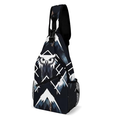 Mochila Pecho tipo Sling para Hiking y Uso Diario