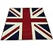 Mybecca Large Traditional British Flag Style Carpet Traditional Oriental Area Rug 4ft x 6ft (Approx.) (Flag of England Union Jack)