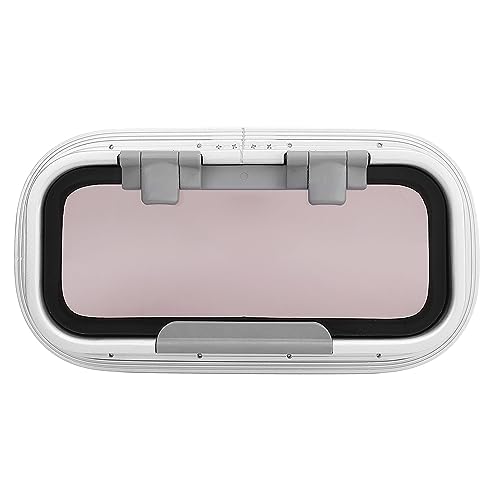 Janela de Vigia de Barco Resistente, Liga de Alumínio, Resistente a UV, Selada, à Prova D'água, Abe