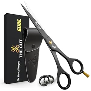 “The Cut Factory- 6.5” Professional Hair Scissors – High Carbon 420 Stainless Steel Hair Cutting Scissors, Ultra-Sharp Barber Shears for Salon & Home – Ergonomic for Men, Women, Kids & Babies”