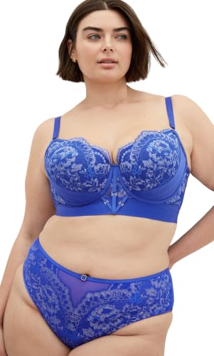 Image of City Chic Plus Size Bra - Alexis Contour Longline
