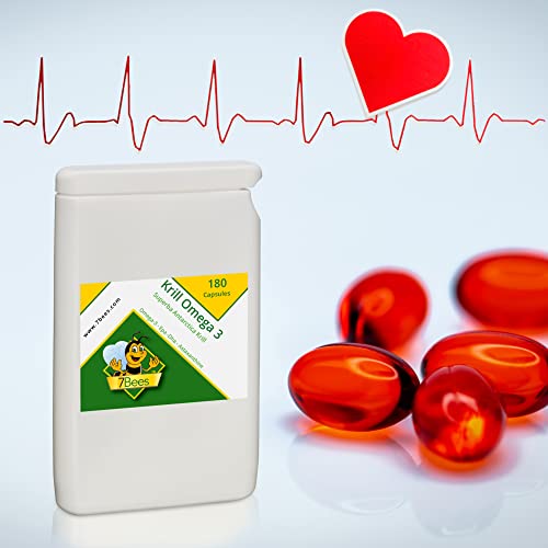 7Bees | Krill Omega 3 met 1000 mg Superba krill olie per dag - Krill capsules zijn rijk aan Omega-3 vetzuren, Epa, Dha… - Image 8