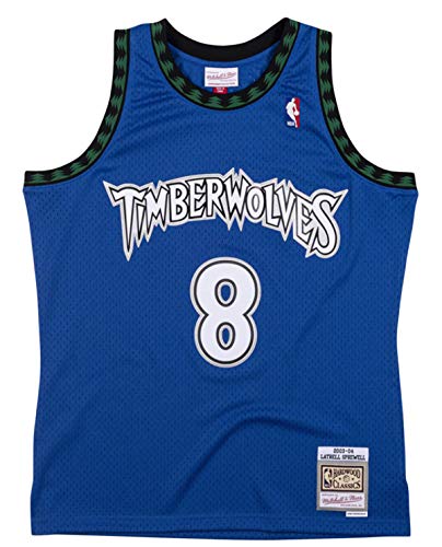 Mitchell & Ness Maillot Swingman Minnesota Timberwolves Latrell Sprewell