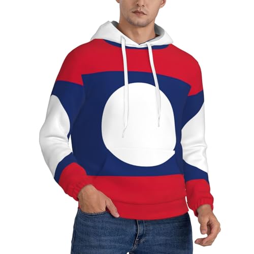 Sweat à capuche Laos pour homme idéal en voyage et sport casual