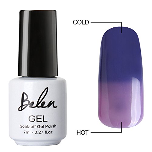 Belen Chameleon Thermal Colour Changing Gel Polish Soak Off Nail Art Varnish 5722