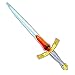 Widmann 97302 - Spada da cavaliere, in morbida schiuma, per bambini, medievale, spada da gioco, arma, soldato, spada da cavaliere, feste a tema, Carnevale