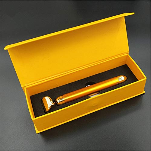 3-in-1 Beauty Bar 24k Gold Skin Care Facial Massager,Electric Face Massage Tools, Instant Face Lift, Anti-Wrinkles and Aging,Skin Tightening, Face Firming, Eliminate Dark Circles