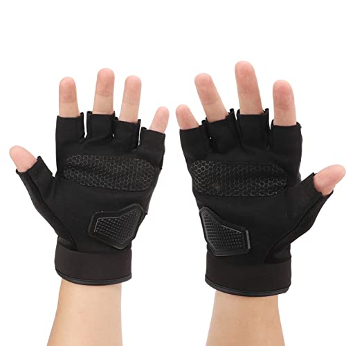 2 PeçAs de Luvas de Ciclismo, Nylon Respirável, Luvas de Bicicleta de Ciclismo Acolchoadas, Luvas de