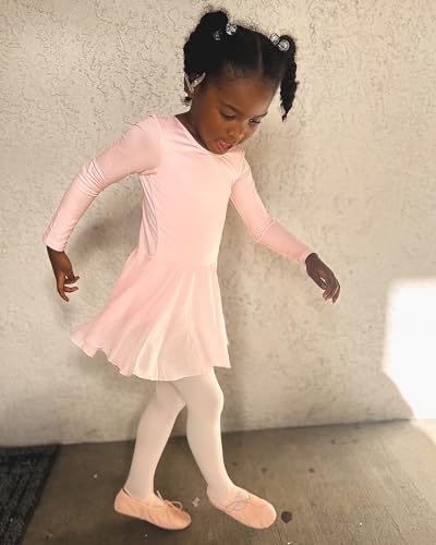 Stelle 2305-BA008-BP-90 Ballet Leotards For Girls Long Sleeve Toddler Dance Leotard Outfits thumb #1