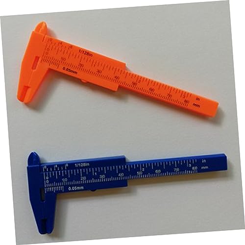 Calibrador Vernier de Plástico Mini para Joyería miniatura 4