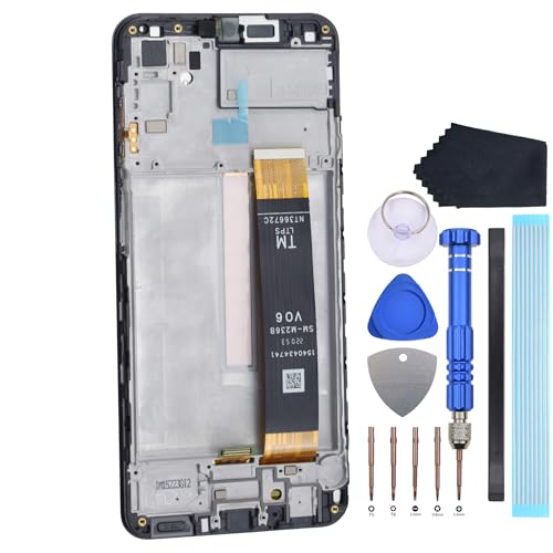 Écran tactile complet Samsung Galaxy M23 avec cadre pour retrouver un affichage fluide