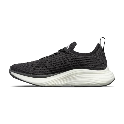 APL Womens Zipline Sneakers Black/White 7.5 Medium US