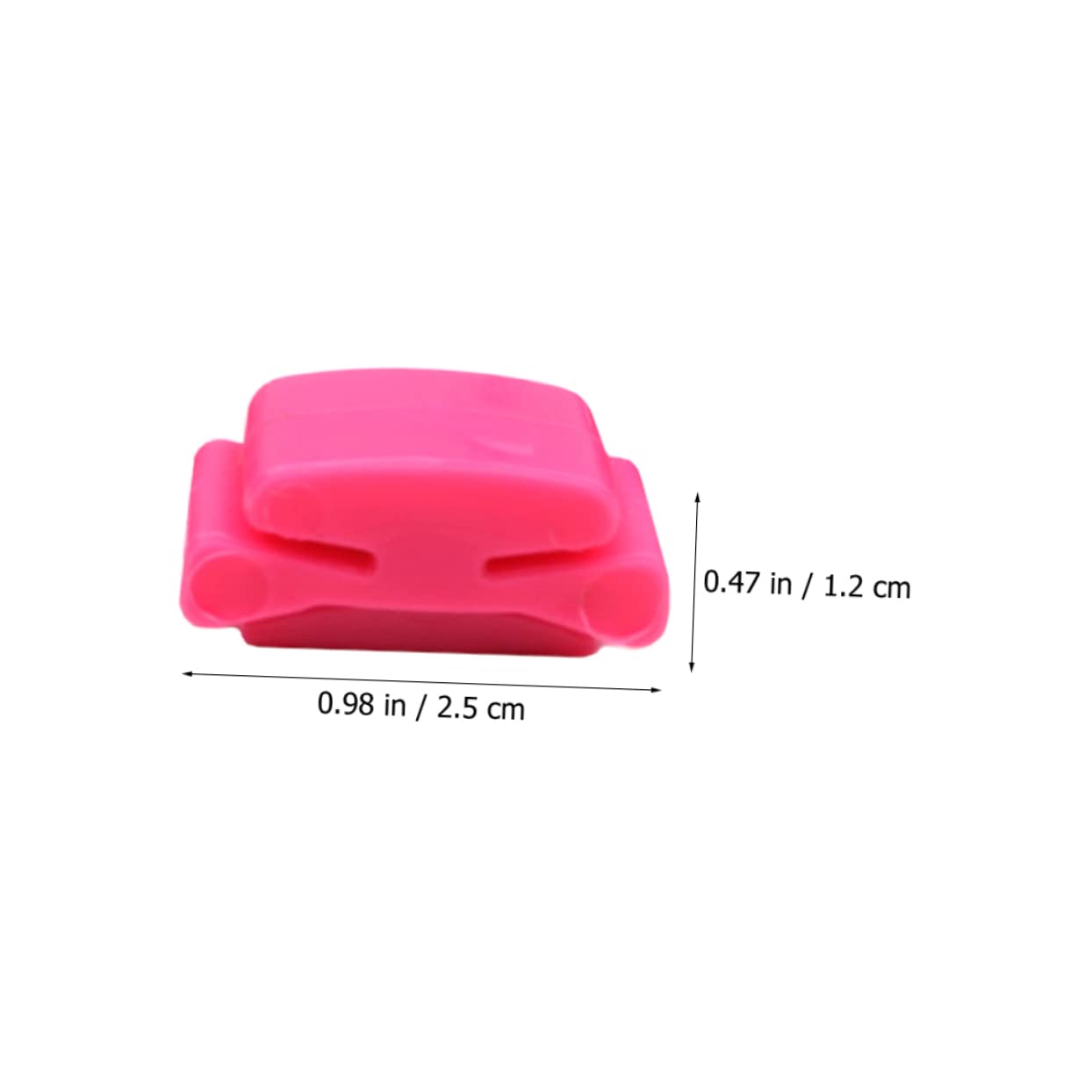 BESPORTBLE 2sets Self Adhesive Guitar Pick Clips Portable Plectrum Holders for Lightweight Guitar Accessory for Organizing Picks for Musicians and Guitarists 3pcs*2