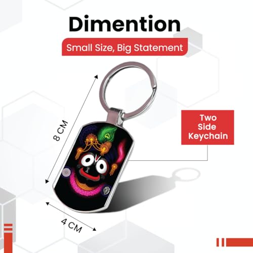 Image of MG | Motivational & Devotional Metal Glossy Keychains | Shiva /Krishna /Ganesha /Balaji /Buddha /Hanuman /Jesus /Laxmi /Ram /Evil Eye - Stylish & Durable Gift Keychain
