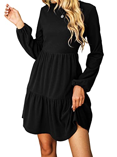 CUPSHE Mini abiti autunnali da donna in maglia casual a