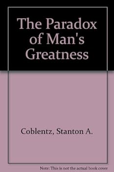 Hardcover The paradox of man's greatness Book