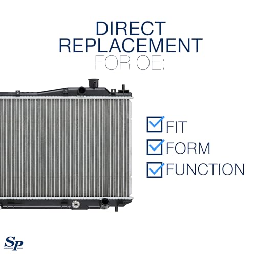 Spectra Premium CU2354 Radiator With TOC Compatible With Honda Civic and Acura EL by Spectra Premium - Used condition - Image 4