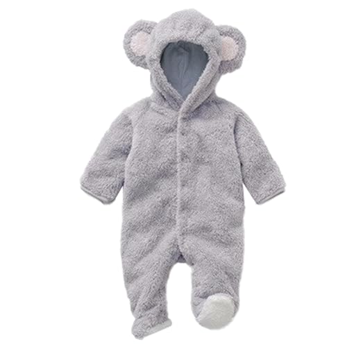 Newborn Photography Outfits Fashion Cute Newborn Boy Girls Baby 𝙲ostume Outfits Photography Props Hat (Grey, 12 Months)