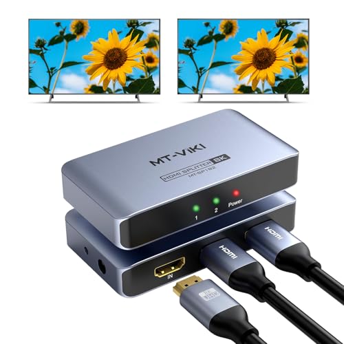 Répartiteur HDMI 8K pour jouer et streamer sur deux écrans de salon