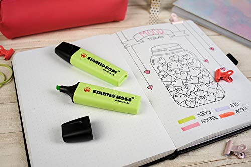 Image of STABILO BOSS Original Pastel Highlighter, Dash of Lime