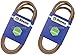 2 Pack Stens 265-716 OEM Replacement Belt Fits Toro 108-2693