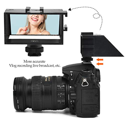TIMESETL Vlog Selfie Flip Screen con Scarpa Fredda...