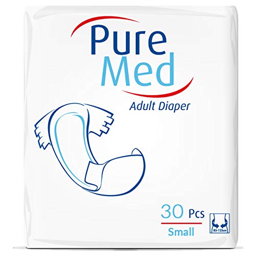 Puremed Pañales Para Adultos, Ultra Confort Y Protección, S - 30 Uds. 30 Unidades 1986 g