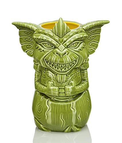 Gremlins Geeki Tikis Stripe Mug | Ceramic Tiki Style Cup | Holds 23 Ounces