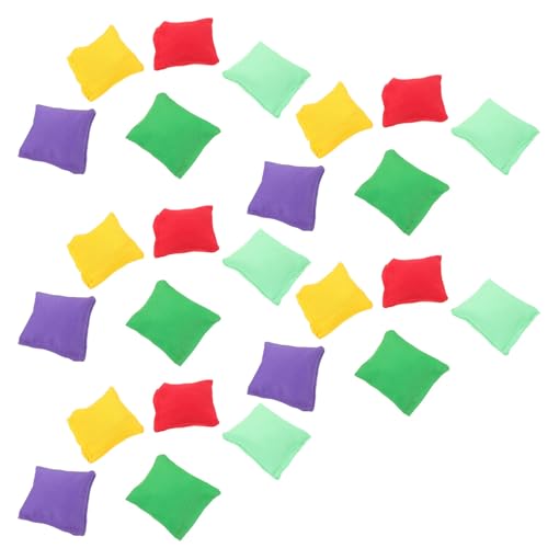 Kisangel - Kisangel 25 Pièces Jeu De Lancer De Poufs pour Tout-Petits Poufs à Lancer Colorés Petit Jeu Éducatif pour Développement Moteur pour Garçon Fille