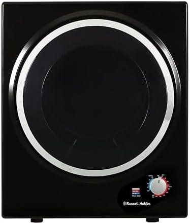 Russell Hobbs Black 2.5kg Compact Mini Vented Tumble Dryer