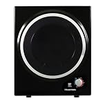 Russell Hobbs RH3VTD800B Black 2.5kg Compact Mini Vented Tumble Dryer, Portable, Freestanding Table Top Dryer With 3 Heat Settings Small