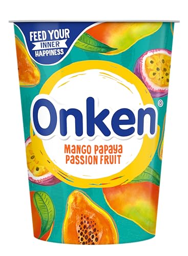 Onken Mango Papaya And Passion Fruit, 450g