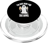 Photo Gallery sono qui solo per the boos funny ghost halloween popsockets popgrip per magsafe Photo Gallery sono qui solo per the boos funny ghost halloween popsockets popgrip per magsafe