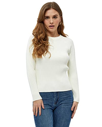 Peppercorn Rosalia Sudadera con Cuello Redondo Jersey, Cloud Dancer, XL para Mujer