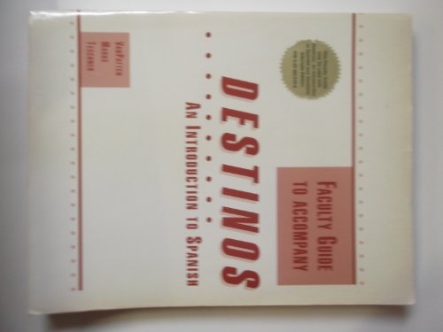 Destinos: Faculty Guide 007002071X Book Cover