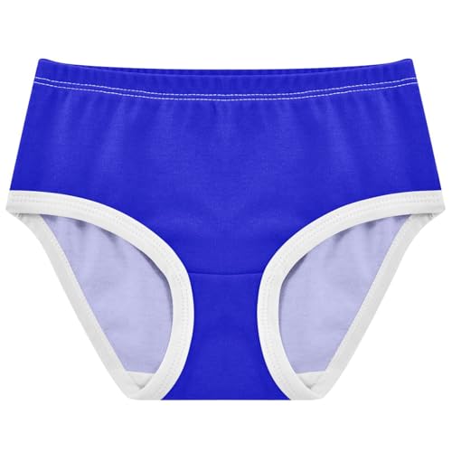 Joisal Cotton Girls Underwear Toddler Medium Blue Little Girl Panties Cartoon Kids Undies Briefs 2t