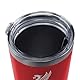 FOCO Offiziell lizenzierter Liverpool FC Fußball, 850 ml, isolierter Reisebecher