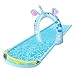 YZDKJDZ Acquascivolo per Cortile, Scivoli d'Acqua per Prato, Tappetino per Spruzzi d'Acqua, Giocattolo Estivo con Irrigatore Integrato, per Piscina Estiva in Erba e all'aperto, 4.9M/16FT