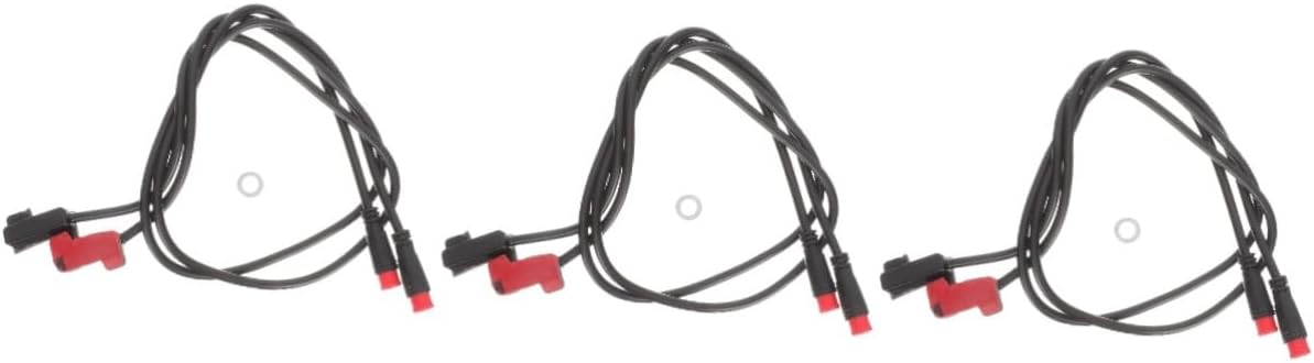 3pairs E-Bike Brake Sensor Cable Electric Cut Off Tool for Front Middle and Rear Motors Easy Installation Brake Cable Accessory