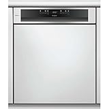 Whirlpool WCBO3T123PFI – Lavavajillas 60 cm 14 cubiertos A++ integrable con banda de apariencia de acero inoxidable – Powerclean Pro