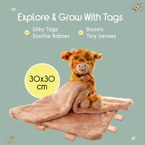 Couette pour bébé et couverture cadeau girafe pour fêter une naissance - 4