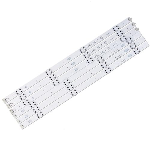 GuuYebe LED Backlight Strip TV Replacement Part for UF64_UHD_A 43UH610V 43UH6030 43LH60FHD 43UF640 43UF6400 HC430DGN 43LH5700 43UF6407 43LH604V 43UH603V 43UF6409 EAV63192501 HC430DGG 43LH60 43UH619V