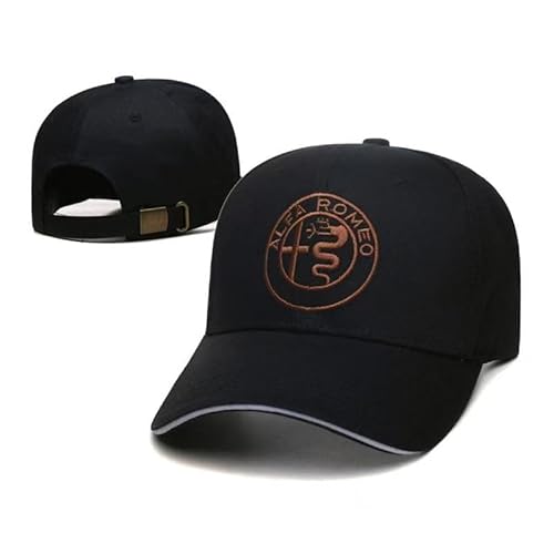 SELUVI Auto Baseballkappe für Alfa Romeo Stelvio 2017-2022 2023, Auto Sport Baseball Cap Unisex Kappe Baumwolle Baseball Cap Verstellbare Alfa Romeo Baseballkappe für Herren und Damen,B SELUVI Auto Baseballkappe für Alfa Romeo Stelvio 2017-2022 2023, Auto Sport Baseball Cap Unisex Kappe Baumwolle Baseball Cap Verstellbare Alfa Romeo Baseballkappe für Herren und Damen,B