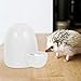 Toddmomy Ceramic Pet Water Feeder Noisy-Free Small Pet Drink Dish Animal Water Dispenser
