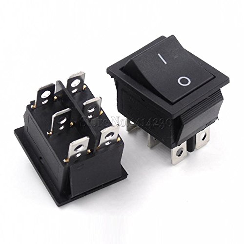 Commutateur ON-Off DPST 25X31mm pour réparer l'électroménager de la cuisine