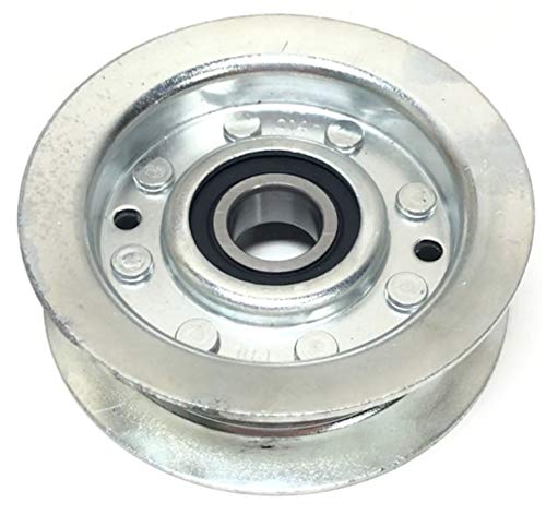 Flat Idler Pulley Replaces John Deere, Scotts, Sabre Pulley # GY22172 or GY20067