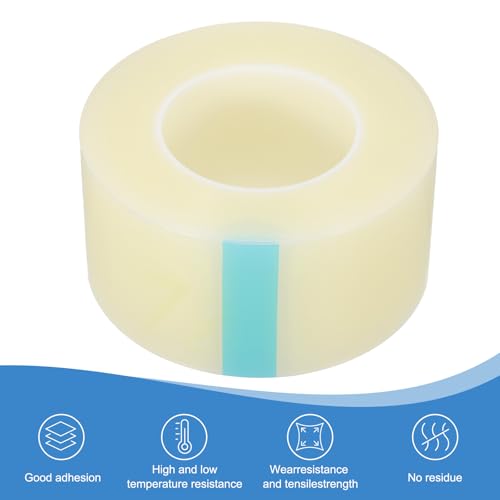 Image of PATIKIL Removable Protective Film Tape, 2.8 Inch x 656 ft PE Surface Protective Scratch Film Tape Roll for Furniture Electrical Appliances Plastic Hardware High Stickiness, Clear